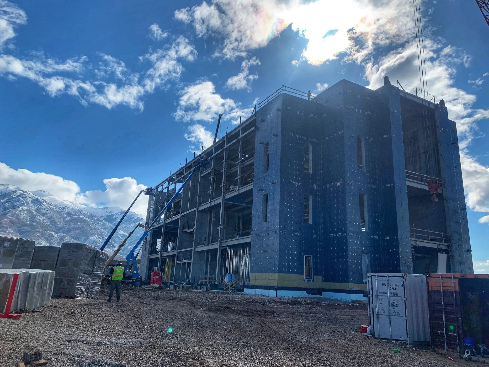 Layton temple tall and blue FIRST